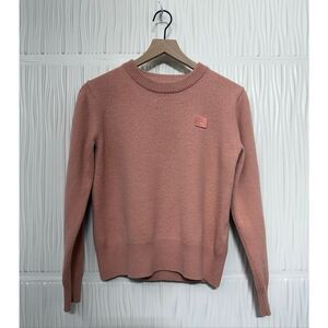 Acne Studios Mini Nalon Crew Neck Sweater 100% Wool